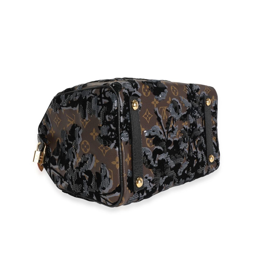 Louis Vuitton Monogram Canvas Fleur De Jais Sequi… - image 5